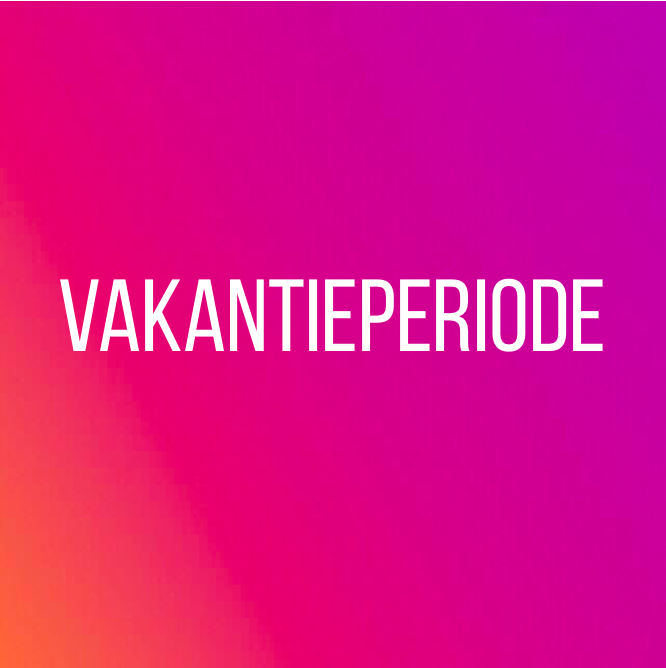 Vakantieperiode
